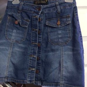 Jean skirt